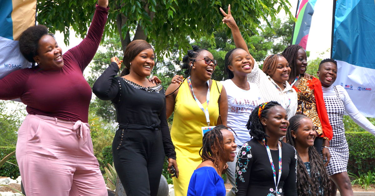 MOSAIC project's NextGen Squad smiling