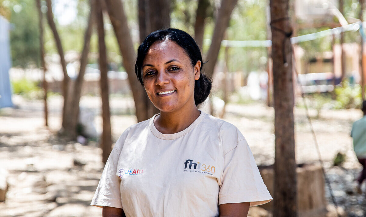 portait of woman helping survivors of sexual violence in Ethiopia.