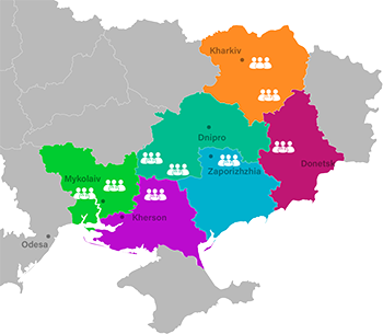 Ukraine map Ukraine map